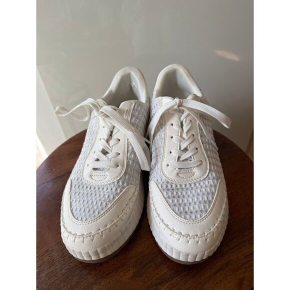 Dolce Vita Dolen White Sneakers - Picture 2 of 6